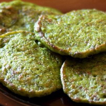 Гороховые оладьи