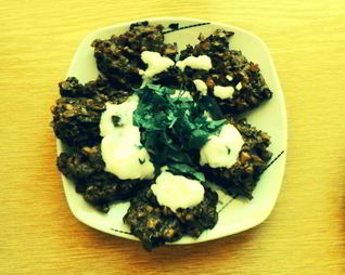 Грибные оладьи