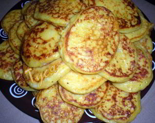 Картофельно-тыквенные оладьи