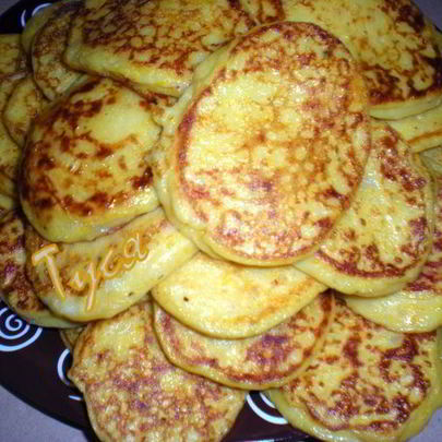 Картофельно-тыквенные оладьи