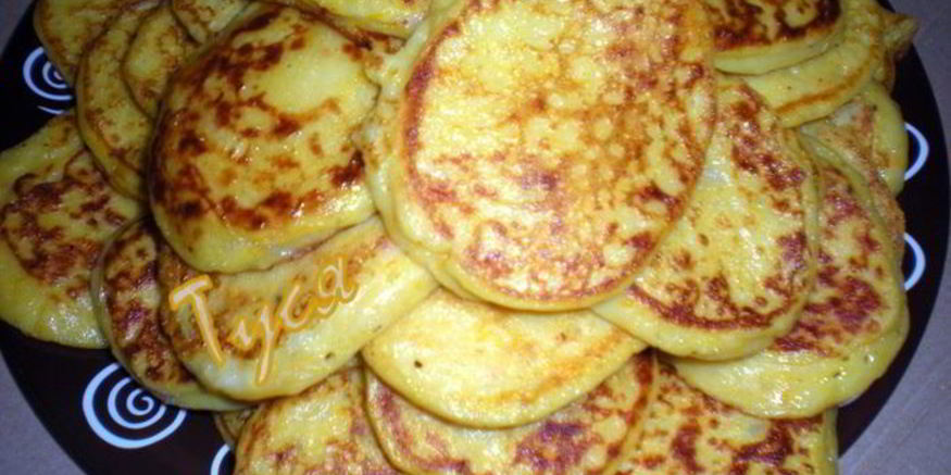 Рецепт картофельно-тыквенных оладьи