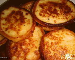 Картофельные оладьи из пюре