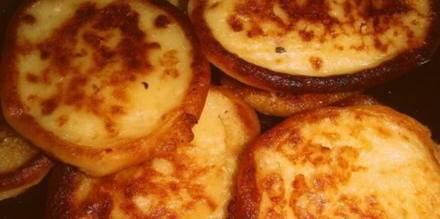 Рецепт картофельных оладий из пюре