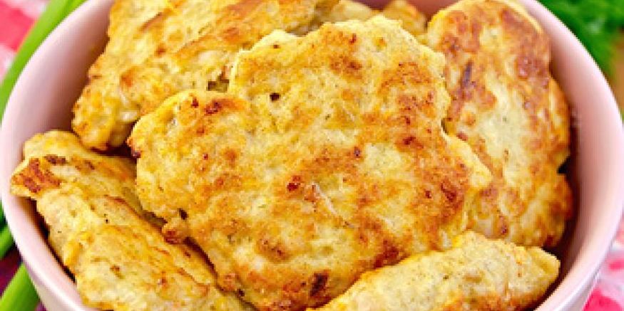 Рецепт куриных оладий