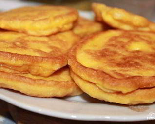 Лососевые оладьи