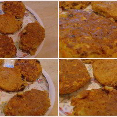 Морковно-яблочные оладьи