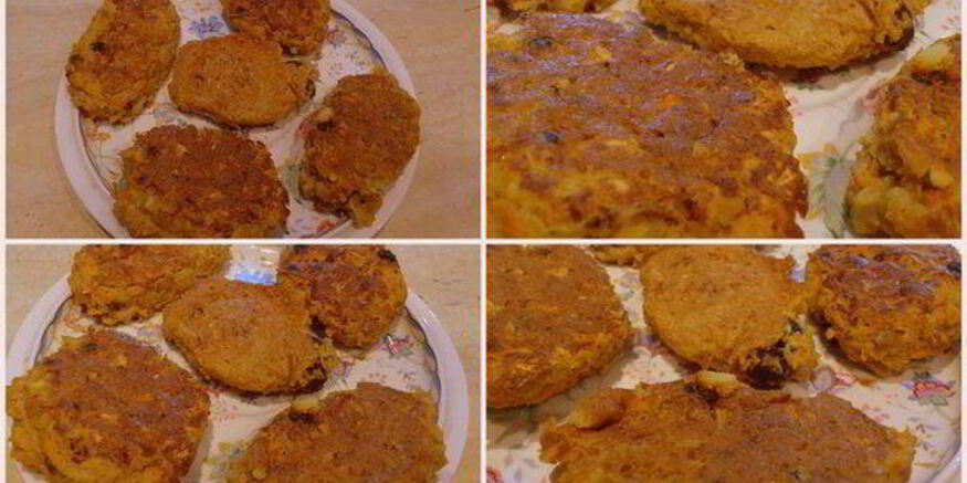 Рецепт морковна-яблочных оладьи