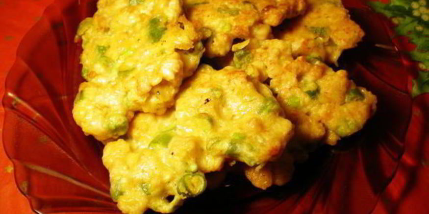 Рецепт мясных оладий с фасолью