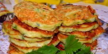 оладушки из кабачков