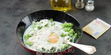 оладьи из брокколи