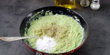 оладьи из брокколи