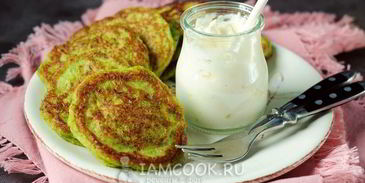 оладьи из брокколи