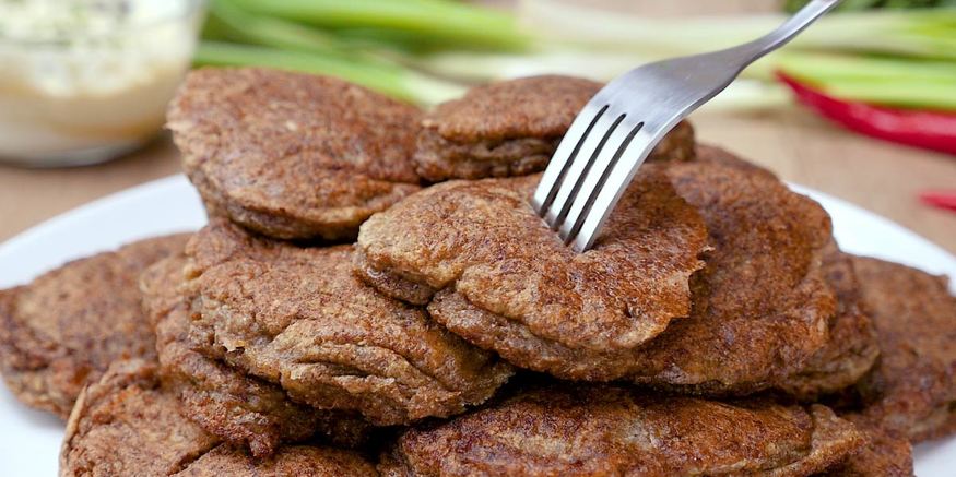 Рецепт оладий из куриной печени