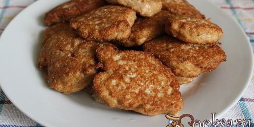 Рецепт оладий из семги