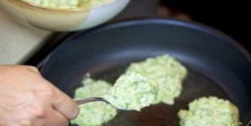 оладьи капустные