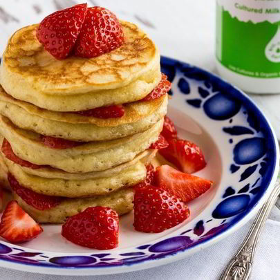 Оладьи на кефире без соды