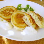 Рецепт Оладий на кефире и дрожжах