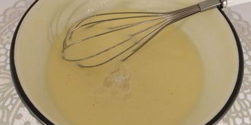 оладьи на кефире с черникой