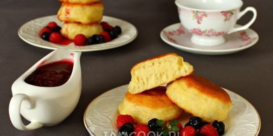 Рецепт оладий на молоке и сухих дрожжах