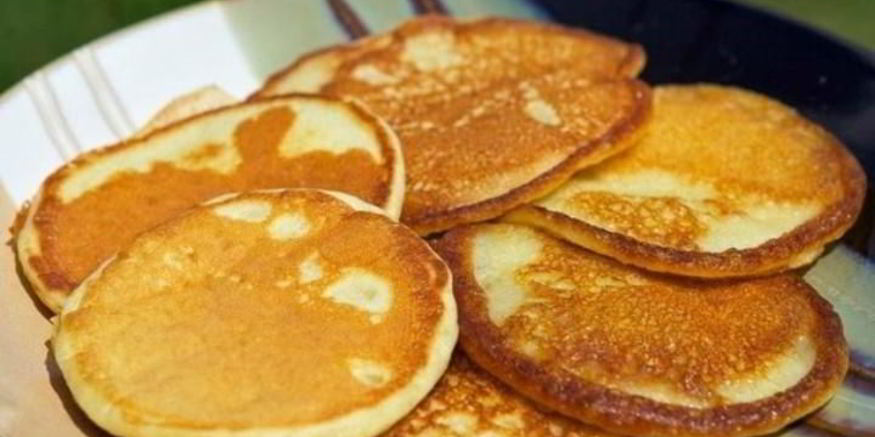 Рецепт оладий на молоке