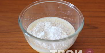 оладьи с шоколадом