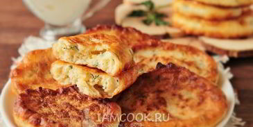 оладьи с сыром на кефире