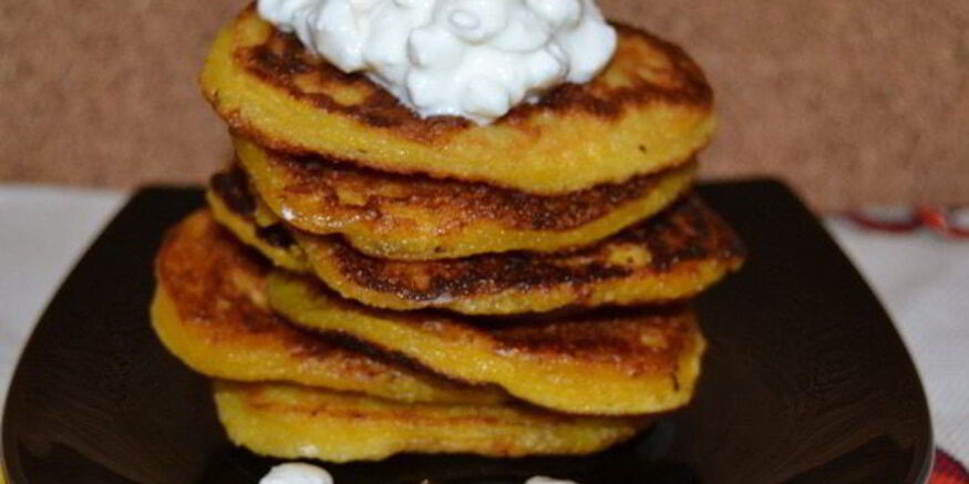 Рецепт оладий с тыквой