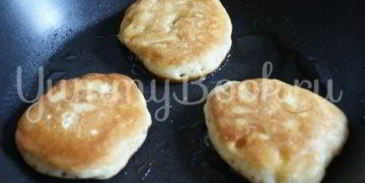 оладьи с яблоком