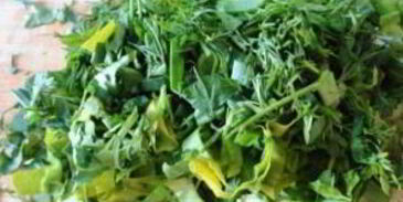 оладьи с зеленью