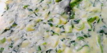 оладьи с зеленью