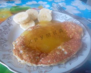 Овсяно-творожные оладьи