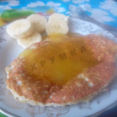 Овсяно-творожные оладьи