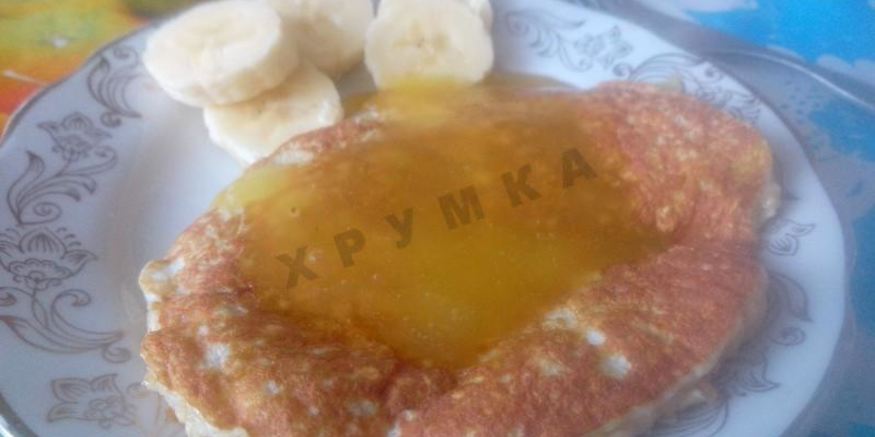 Рецепт овсяно-творожных оладьи