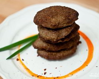 Печеночные оладьи без яиц