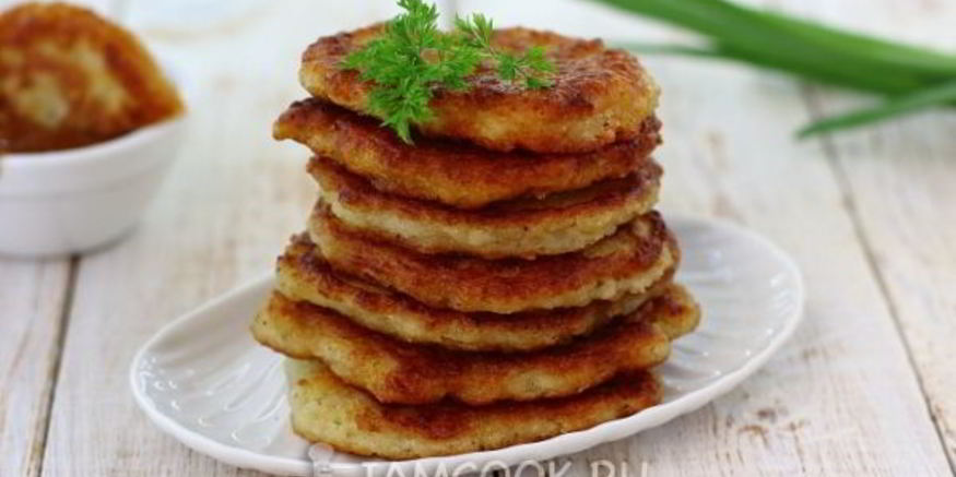 Рецепт постных капустных оладий