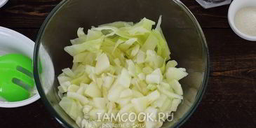 постные капустные оладьи