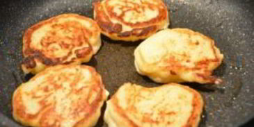 пышные оладушки на кефире