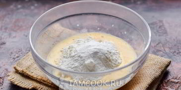 пышные оладьи на горячем кефире