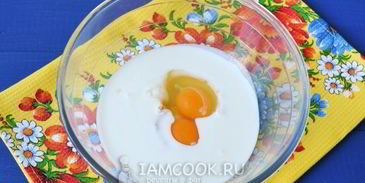 пышные заварные оладьи на кефире