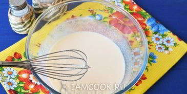 пышные заварные оладьи на кефире