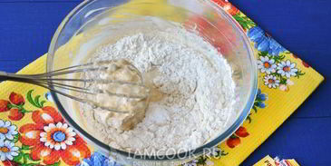 пышные заварные оладьи на кефире