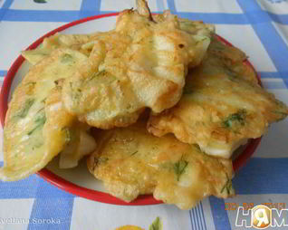Рыбные оладьи с тилапией