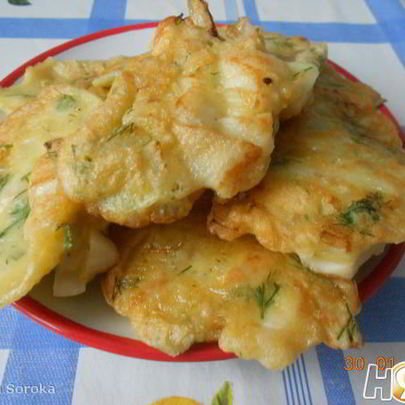 Рыбные оладьи с тилапией