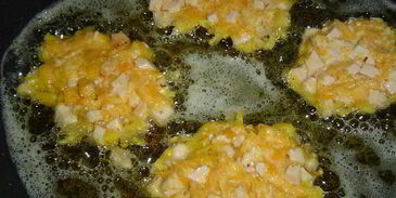 тыквенные оладьи солнышко