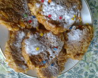 Яблочные оладьи