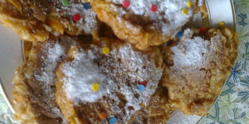 Рецепт яблочных оладий