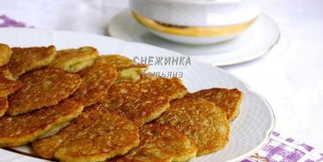 заварные картофельные оладьи