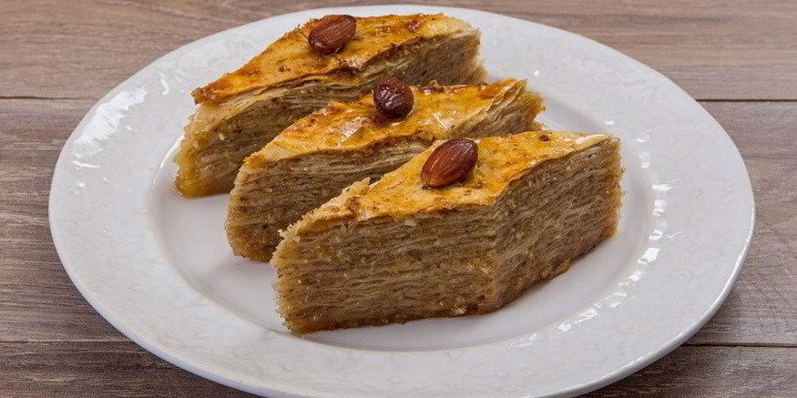 Рецепт пахлавы из теста фило с миндалем