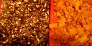 пахлава с финиками и курагой