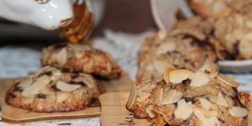 арналевское шоколадное печенье с орехами